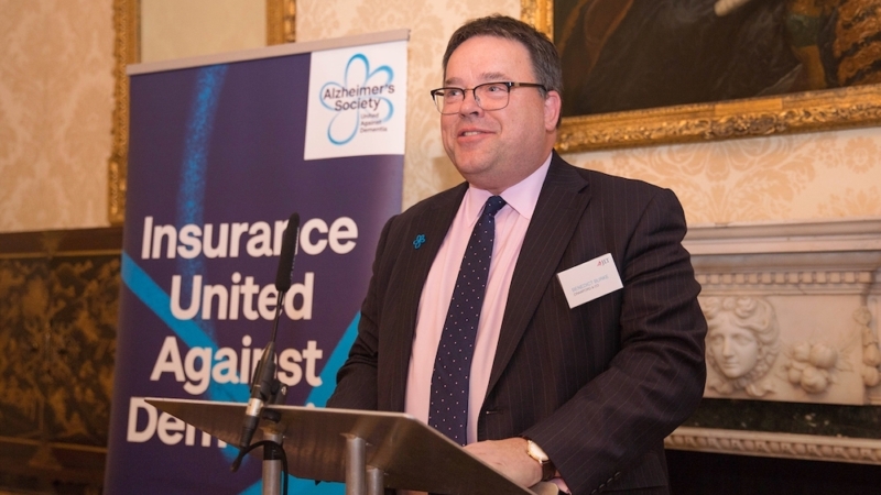 Benedict Burke speaking at 11 Downing Street, London