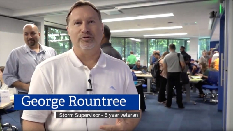 Storm Supervisor George Rountree describes why he loves his work.