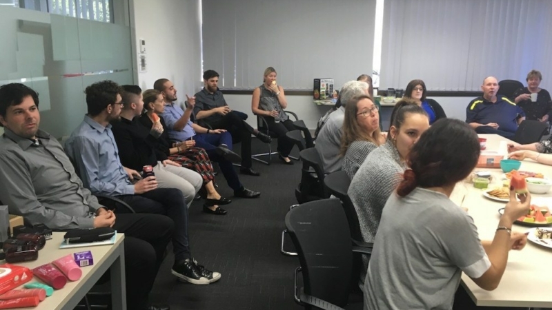 Brisbane Office gathers together for Good Mood Food week