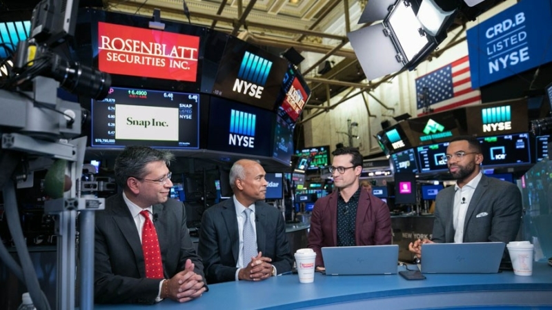 Crawford President and CEO, Harsha V. Agadi, and Global Chief Operating Officer, Rohit Verma, interview with Cheddar on the floor of the New York Stock exchange.