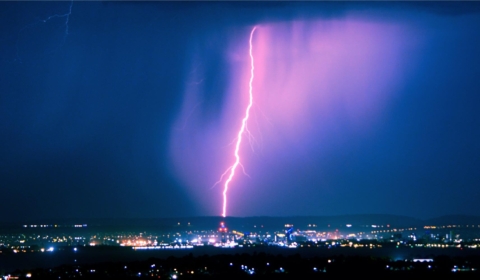 A lightning strike needed a lightning response