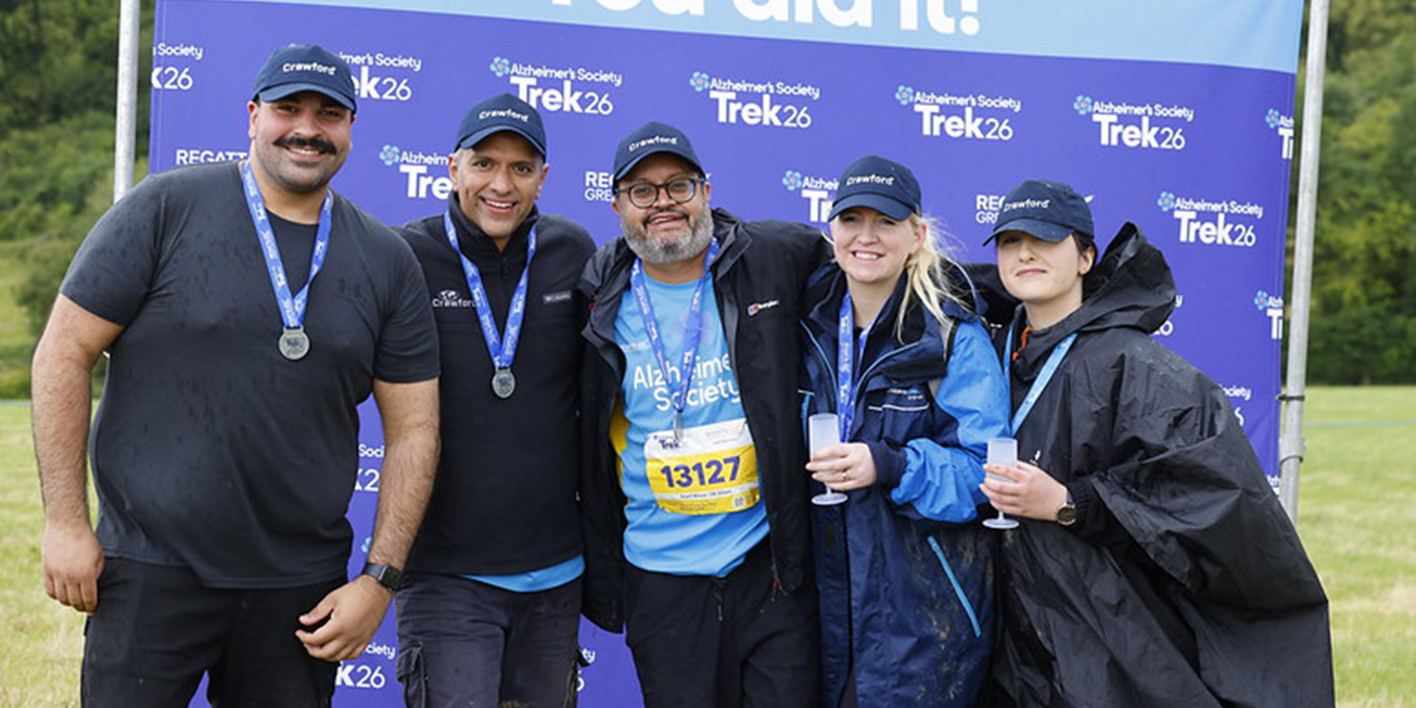 Crawford takes on Trek26 to fight dementia