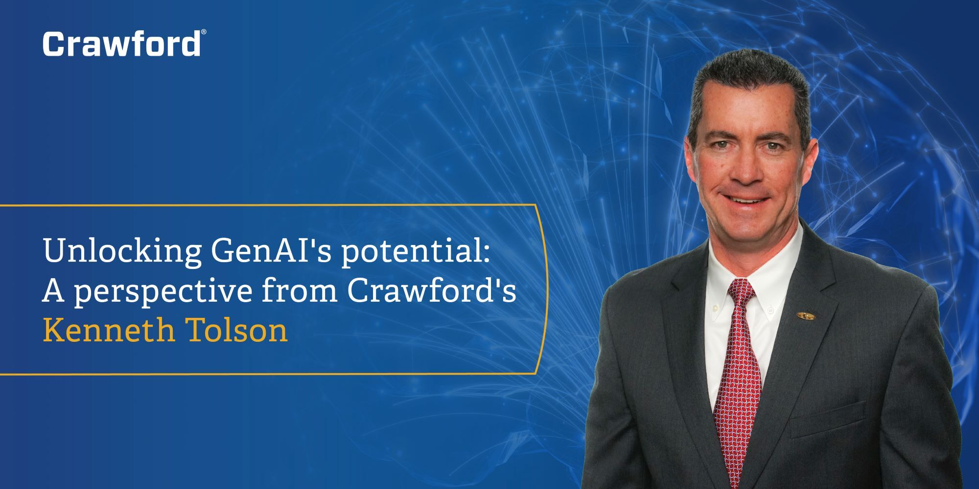 Unlocking GenAI's potential: A perspective from Crawford's Kenneth Tolson