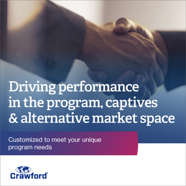 Driving performance in the program, captives & alternative market space