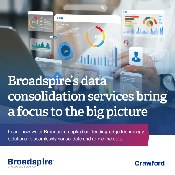 Broadspire’s data consolidation services bring a focus to the big picture