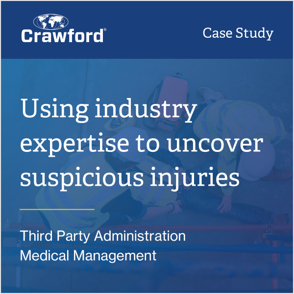 Craw 2024 q3 case study using industry expertise to uncover suspicious injuries