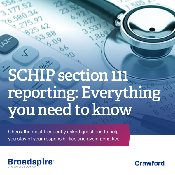 SCHIP section 111 reporting: Everything you need to know