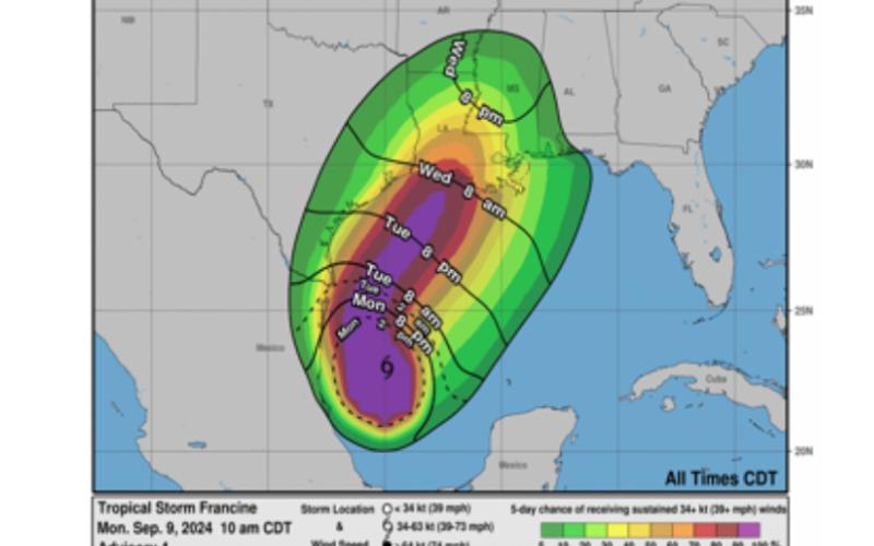 Crawford & Company Responds to Tropical Storm Francine